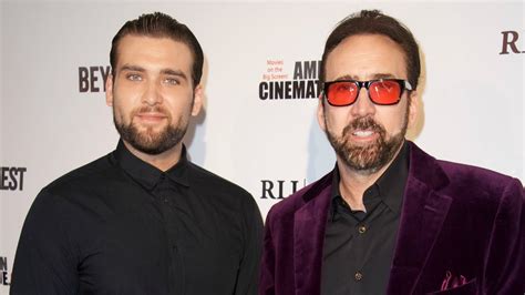 Exclusive Nicolas Cage Praises Talented Son Weston And Talks Future