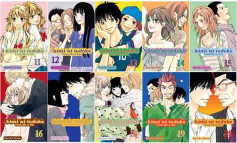 Kimi Ni Todoke From Me To You Series Manga By Karuho Shiina Collection