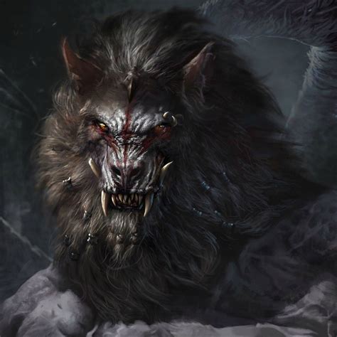 Pin By Noximus On Monsters Werewolf Art Lion Art Fantasy Beasts