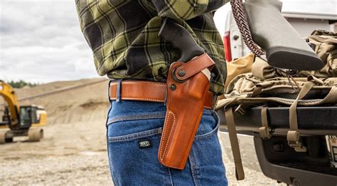 Galco Dao Belt Holster New Fit For The 6 Colt Anaconda