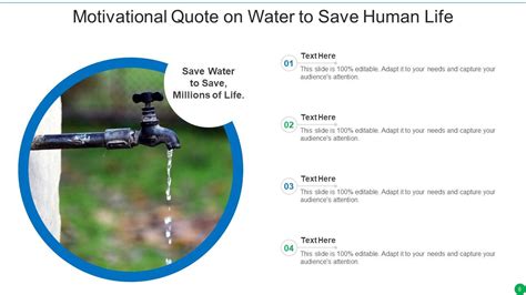 Save Water Powerpoint Ppt Template Bundles Presentation Graphics