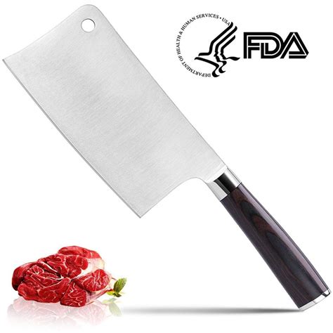 Most butcher knives range in length from six inches to 14 inches. Amazon : 7-inch Chief Knife Professional Butcher Knife ...