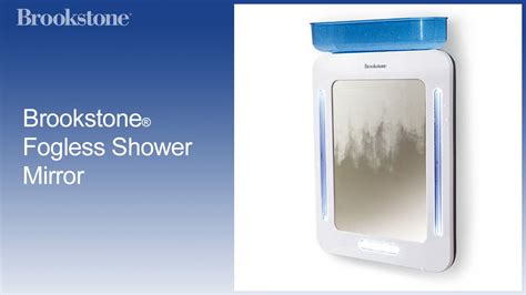 Fogless Shower Mirror With Bluetooth