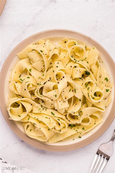 Easy Buttered Noodles The Recipe Rebel