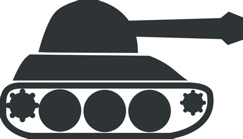 A Black And White Illustration Of A Tank Clip Art Image Clipsafari