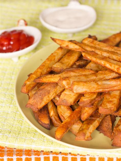 Oven Baked Battered Fries The Weary Chef