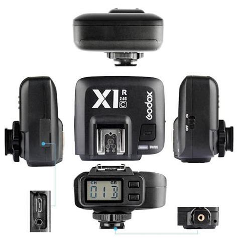 godox x1c ttl wireless flash trigger set for canon x1t c x1r c flash triggers shashinki