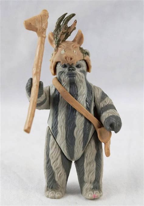 1970s Ewok Figure Star Wars Figurines Star Wars Action Figures Star