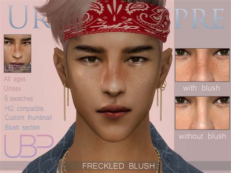 The Sims Resource Freckled Blush