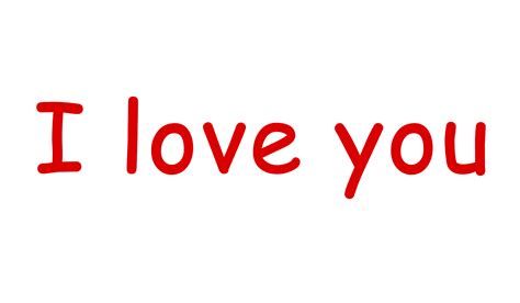 I Love You Png Transparent Image Download Size 6000x3500px