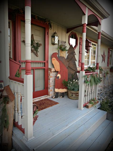 17 Best Images About Primitive Porches And Outside Decor On
