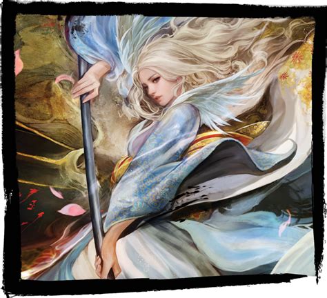 Legend Of The Five Rings The Card Game Fantasy Art Women Dark Fantasy