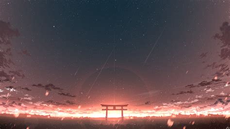 Anime Sunrise Hd Wallpaper By なつ