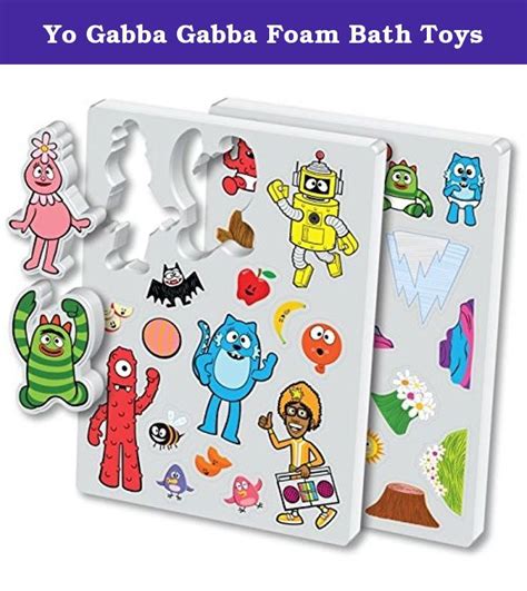 Besides good quality brands, you'll also find plenty of discounts when you shop for eva foam baby bath toys during big sales. Yo Gabba Gabba Foam Bath Toys. Yo Gabba Gabba Foam Bath ...