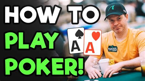 How To Play POKER [Fundamental Poker STRATEGY] - YouTube