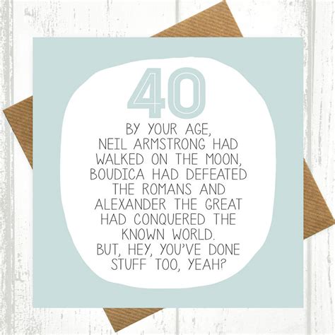 What Do I Write In A 40th Birthday Card Printable Templates Free