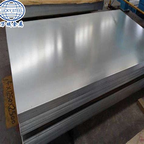 24 Gauge 1mm Thick Galvanized Gi Steel Sheet China Lucky Steel Coltd