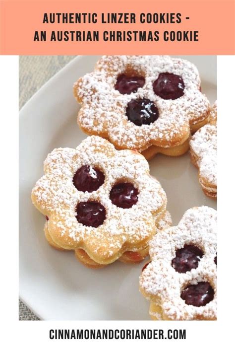 Delicious short crust cookies with currant jelly. Austrian Jelly Cookies - Linzer Christmas New Year Cookies ...