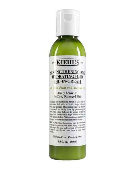 Strengthening And Hydrating Hair Oil In Cream 60 Oz Kiehls Since