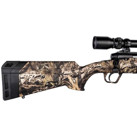Savage Arms Axis Xp Camo With Weaver Scope Black Bolt Action Rifle