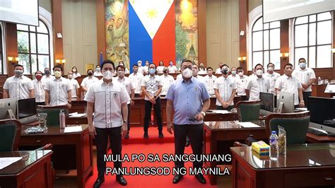 Manila City Council Greets Inc Executive Minister On His Birthday Youtube
