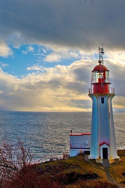Sheringham Point Lighthouse British Columbia Canada Beautiful