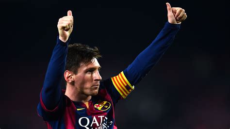 Celebratory Lionel Messi Hd Wallpaper For Desktop