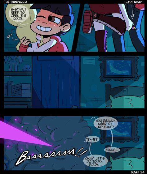 Last Night Comic Page 34 By Theounpaduia Starco Comic Star Vs The