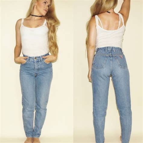 Guess Vintage 90s Guess Jeans High Waisted Mom Jeans 28 From Colette