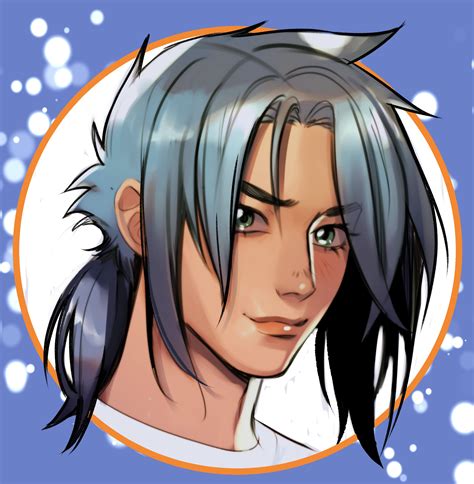 Blue Haired Boy How To Draw Manga Drawn By K Zer0 Danbooru