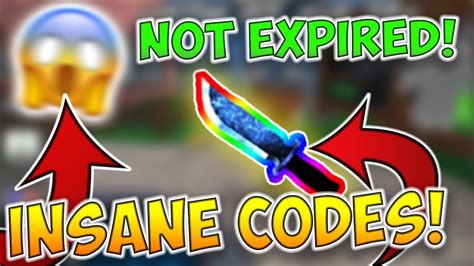 We highly recommend you to bookmark this page because we will keep update the additional codes once. Murder Mystery 2 Codes! 2019 - YouTube