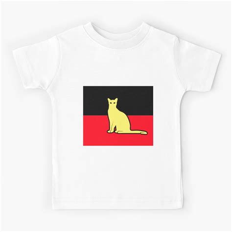 Aboriginal Cat Kids T Shirt For Sale By Beautifultd Redbubble