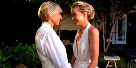 Watch Ellen Degeneres And Portia De Rossi Renew Their Wedding Vows The Pink Times