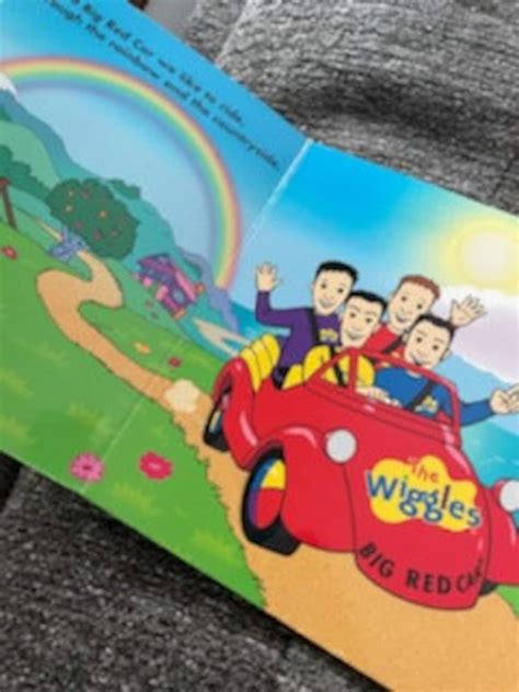 The Wiggles Board Book Hardcover Book Big Red Car By The Etsy Australia