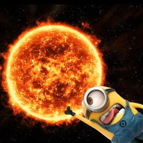 I Somewhat Made This Image Of A Minion Touching A Sun Rminions