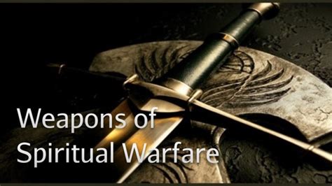 Weapons Of Spiritual Warfare Logos Sermons