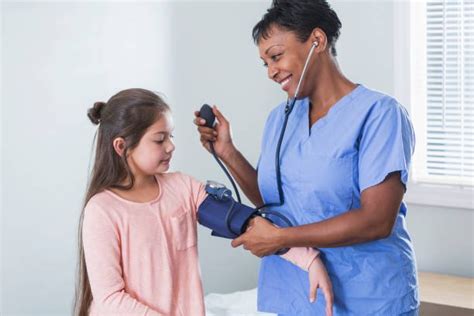 Nurse Measure Blood Pressure In Children Telegraph