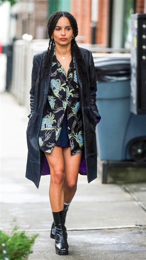 6 Fall Outfit Ideas From Zoe Kravitz That Will Have You Ready For Cooler Days