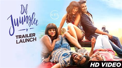 Dil Juunglee Trailer Launch Taapsee Pannu Saqib Saleem Releasing On 16th February Youtube