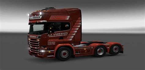 Real Company Skins For Scania Rjl In Ets