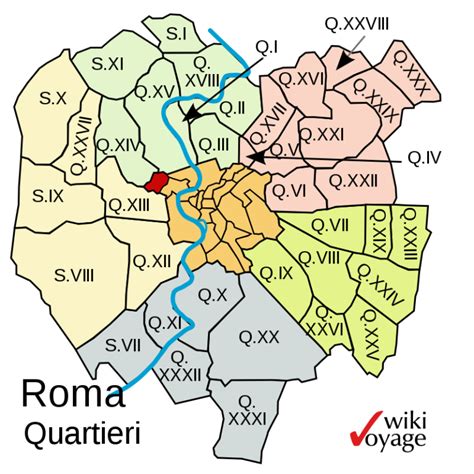 Quartieri Di Roma