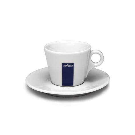 Lavazza Classic Collection Cappuccino Cup And Saucer Set Of 6