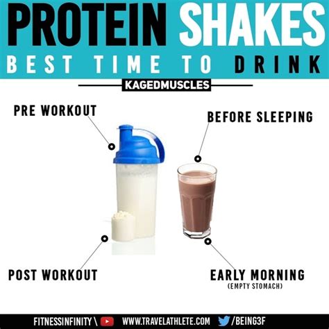 You want to take advantage of that time of day when you are not rushing, busy there are also many reasons why some people exercise during certain times of the day, and other people don't. What is the best time to drink protein shakes for men ...