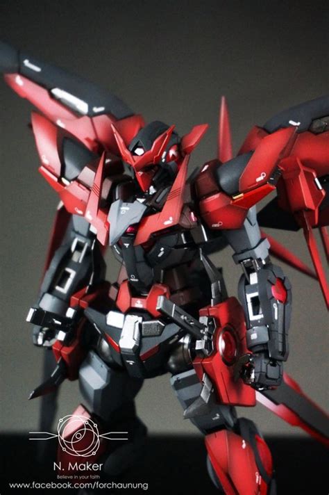 Custom Build Mg 1100 Gundam Exia Dark Matter