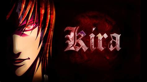 Hd Wallpaper Red Haired Kira Anime Character Death Note Kira Death