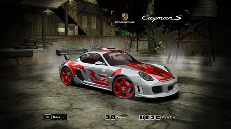 Need For Speed Most Wanted Porsche Caymans Vinyl Nfscars