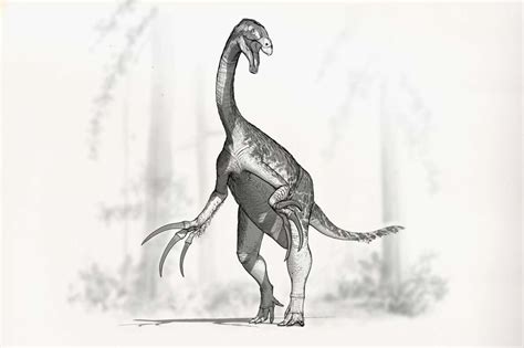 Draw Dinovember Day 24 Therizinosaurus Raulramosart Dinosaur Art