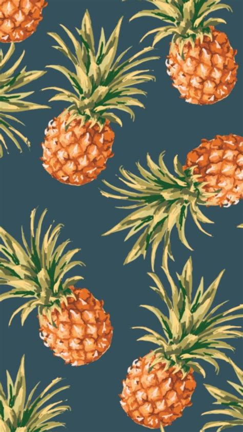 Aesthetic Pineapple Background Picture Pineapple Backgrounds