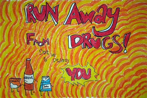 Poster Narkoba Yang Mudah Digambar Untuk Pelajar