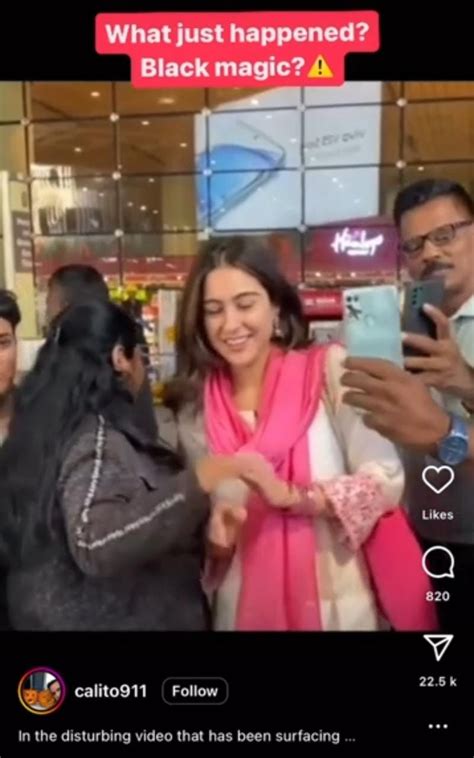 Sara Ali Khan Keeps Calm Despite Being Touched Inappropriately By A Fan